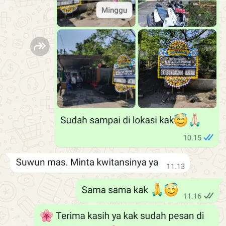 Pengiriman Papan Bunga Duka Pulau Ayer Jakarta